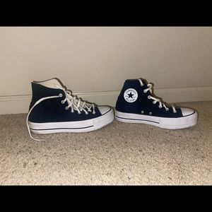 COPY - High top platform converse